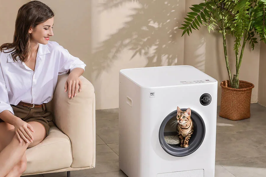 smart litter box for cats