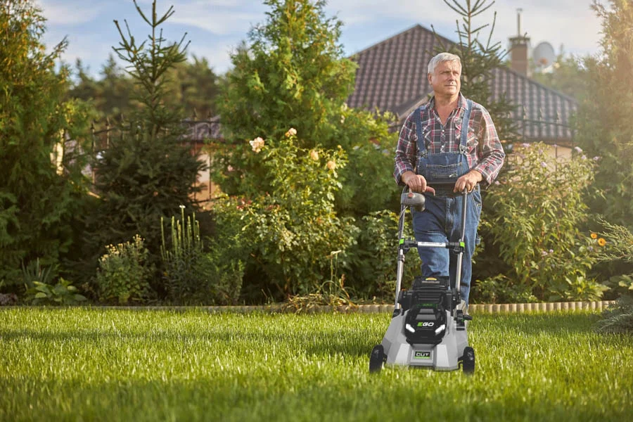 electric push mower