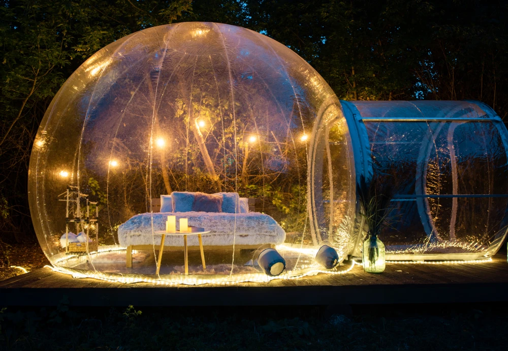 bubble tent stargaze