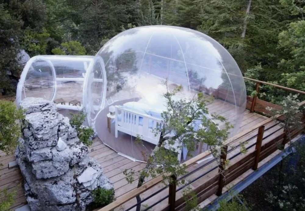 clear bubble tent